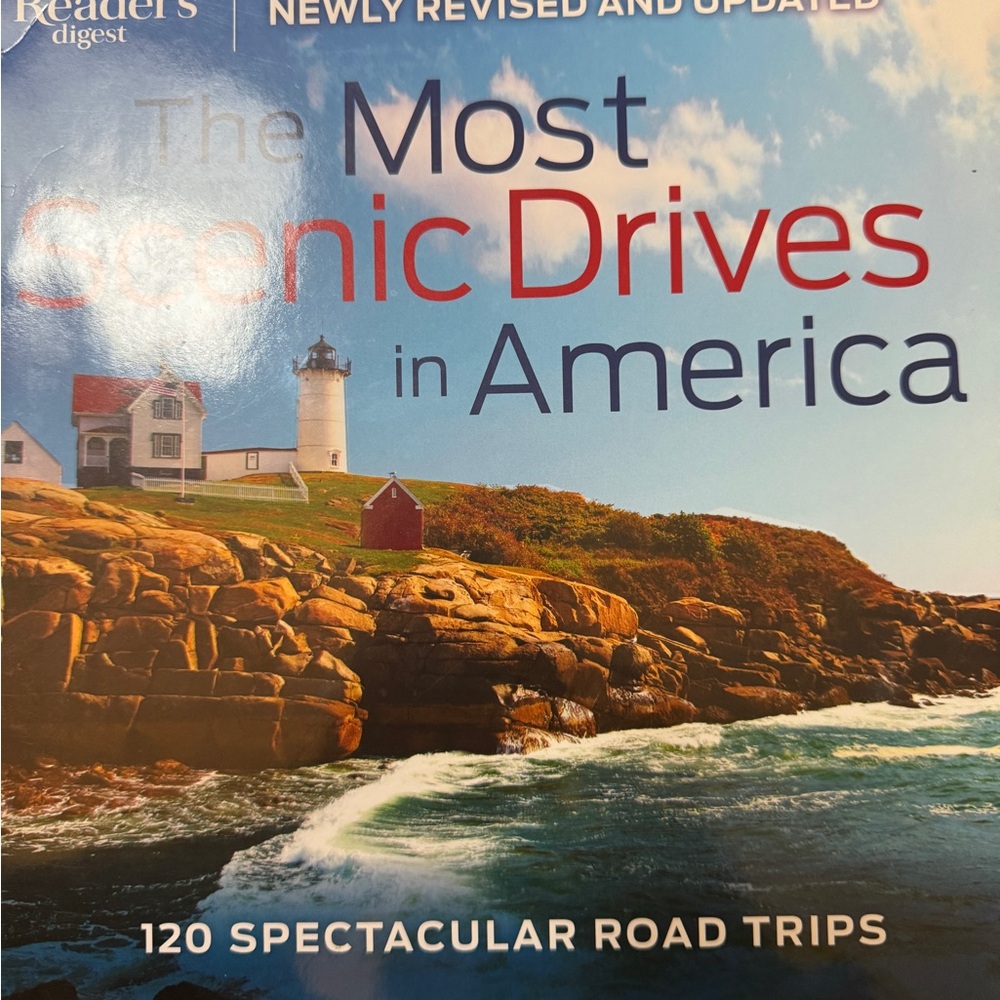 NEW Reader's Digest The Most Scenic Drives Book Great Gift for the traveler!